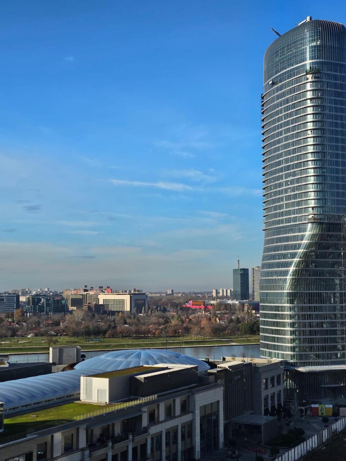 Ferienwohnung Fors Belgrade Waterfront Exterior foto
