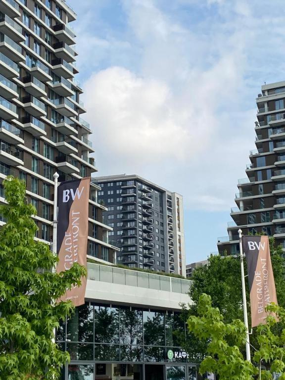 Ferienwohnung Fors Belgrade Waterfront Exterior foto